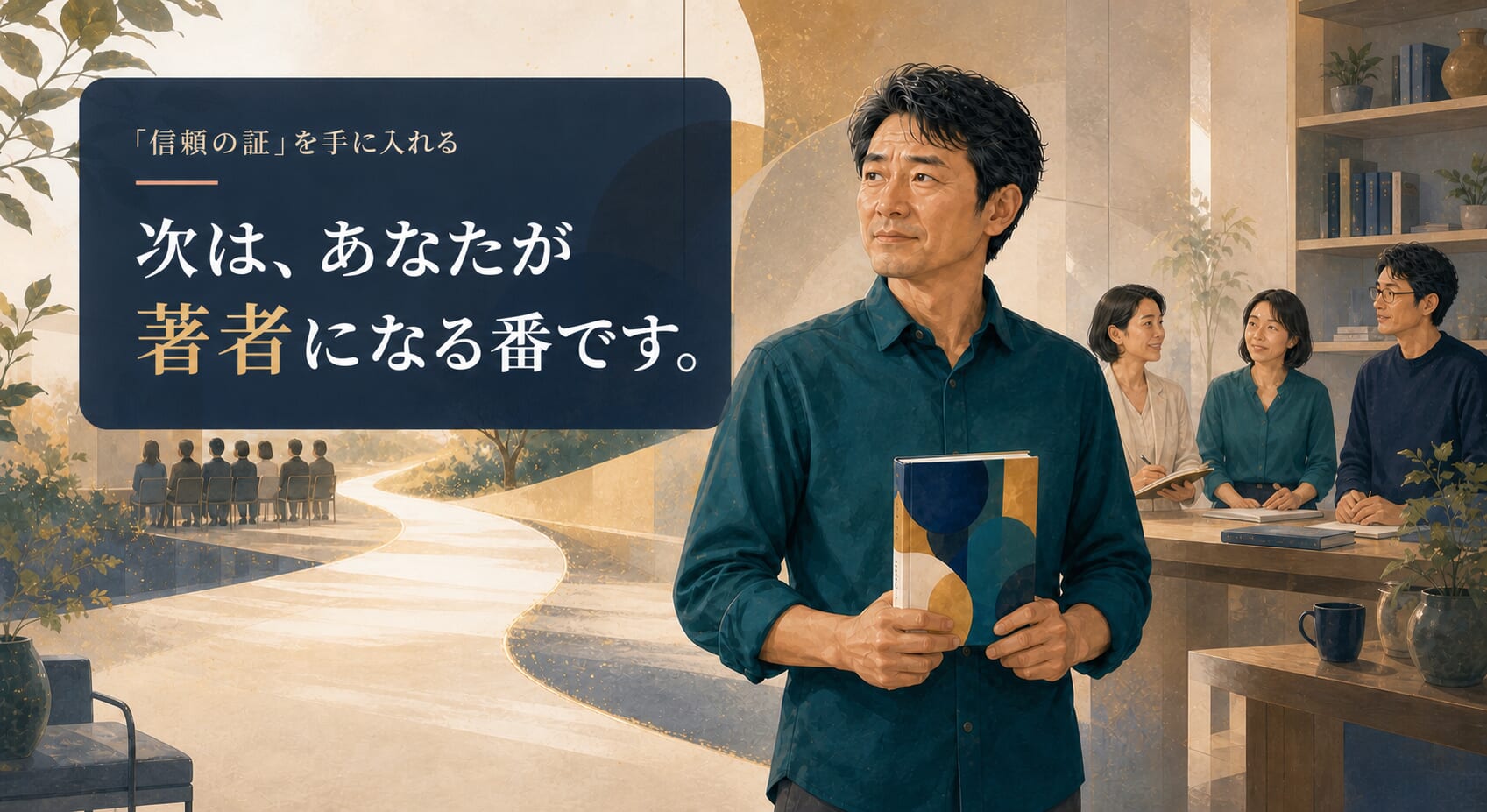 著者として新しいステージへ進む経営者