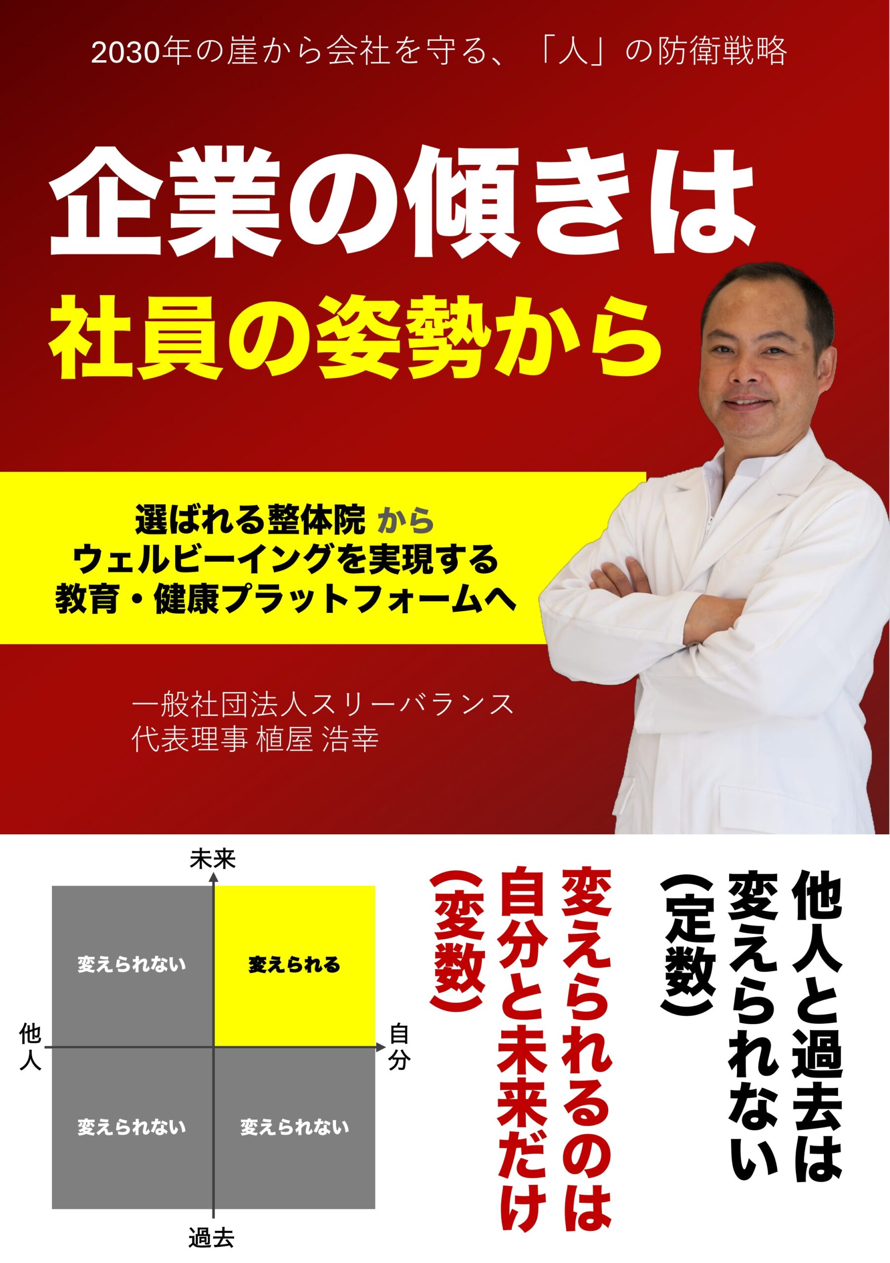 企業の傾きは社員の姿勢から 書影