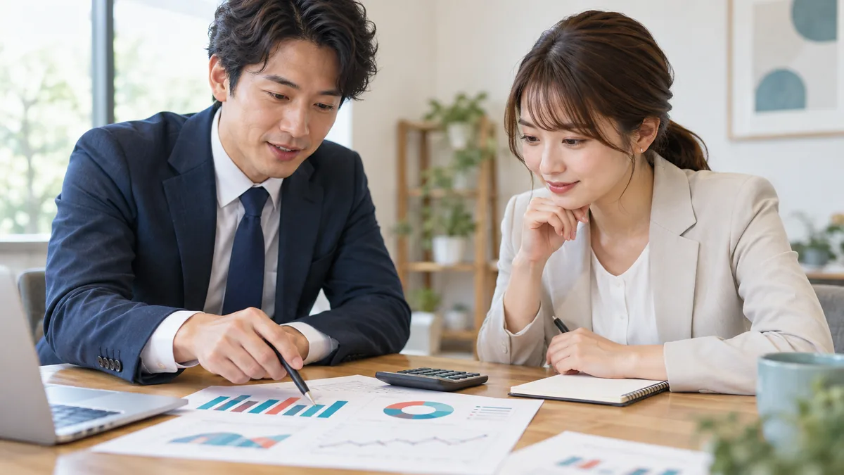 資料とデータを一緒に確認するイメージ